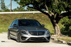 Mercedes-AMG S63 on ADV.1 Wheels (ADV7R Track Spec CS) 2015 года
